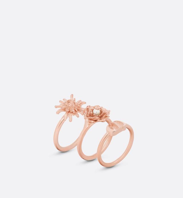D-Millefiori Ring Set