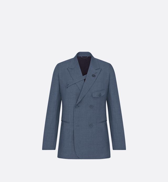 Double-Breasted Jacket With Button Placket