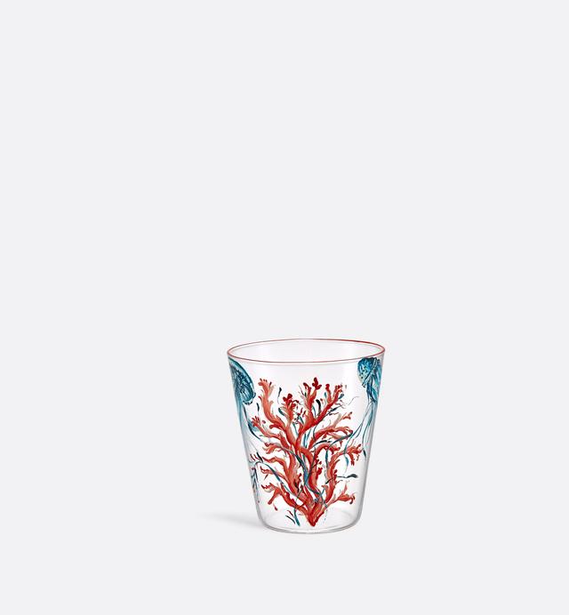 Hand-Painted Water Glass