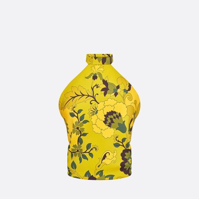 Jardin Indien Dior Silk Top