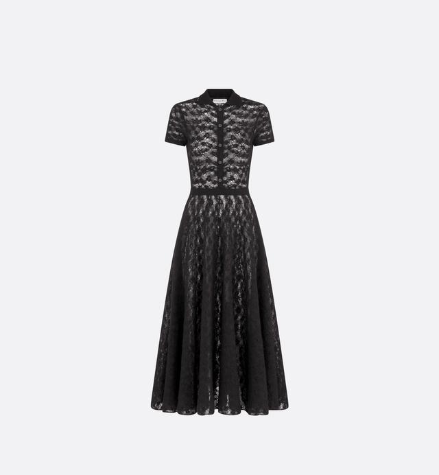 Mid-Length Flared Shirt Dress