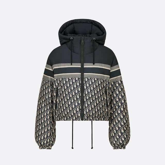 Reversible Cropped Puffer Jacket