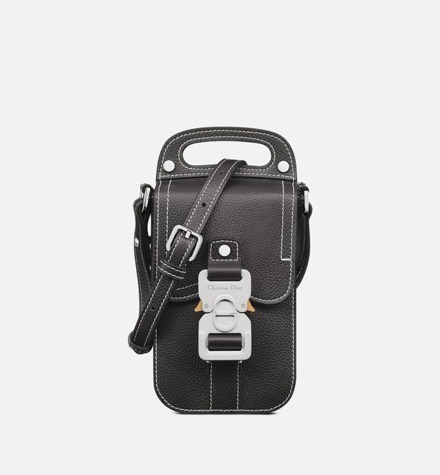 Saddle Vertical Pouch With Strap