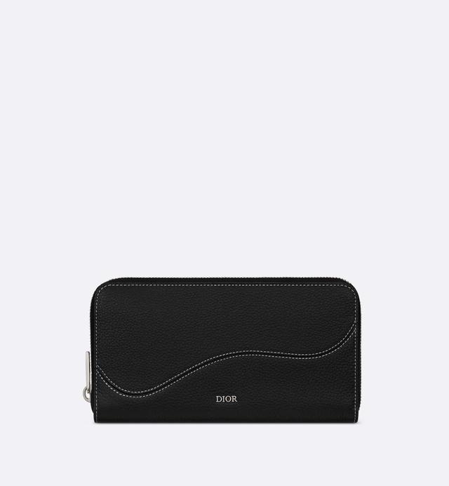 Saddle Zipped Long Wallet
