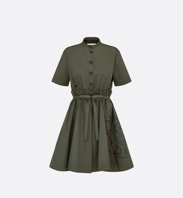 Short Open-Front Dress