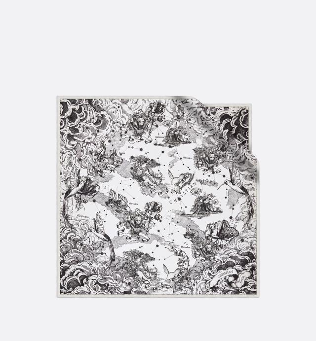 Toile De Jouy Zodiac 70 Square Scarf