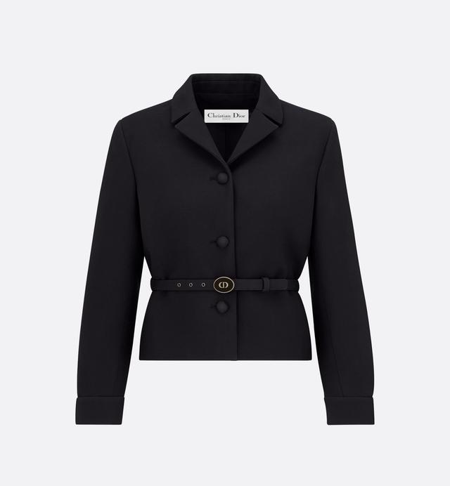V08 Cropped Jacket With Dior Belt
