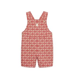 Baby Double G Jacquard Overall