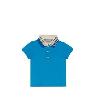 Baby Gucci Cotton Polo Top
