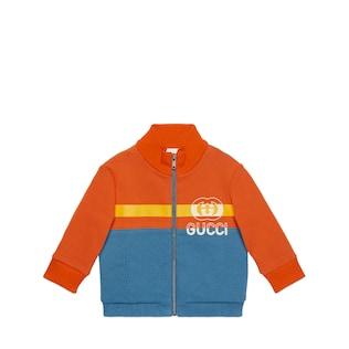 Baby Cotton Jersey Zip Jacket