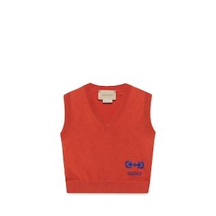 Baby Cotton Vest With Horsebit