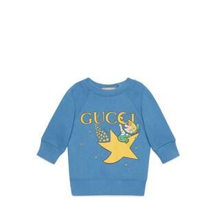 Baby Printed Cotton Sweatshirt