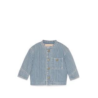 Baby Striped Denim Jacket