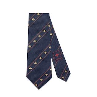 Bee Web Silk Tie