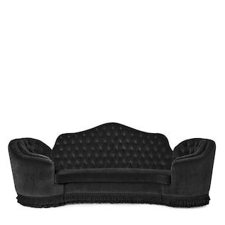 Capitonné Camelback Sofa