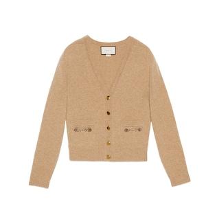 Cashmere Cardigan With Horsebit