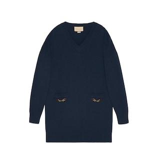Cashmere Sweater With Horsebit