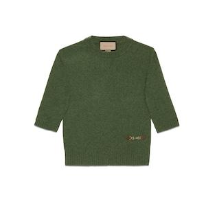 Cashmere Top With Horsebit