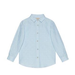 Children's Double G Star Cotton Shirt