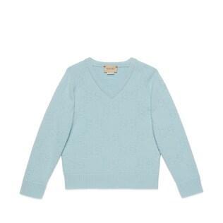 Children's Gg Wool Sweater