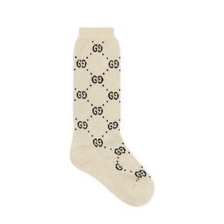 Children's Cotton Gg Lamé Socks