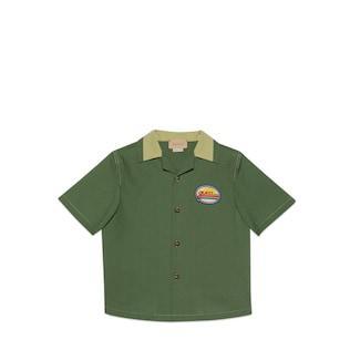 Children's Cotton Shirt With Patch