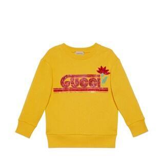 Children's Cotton Sweatshirt With Embroidery