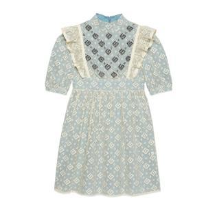 Children's Embroidered Cotton Dress