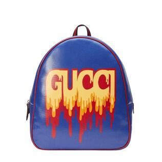Children's Melting Gucci Print Backpack