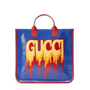 Children's Melting Gucci Print Tote Bag