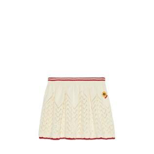 Children's Open Knit Cotton Skirt