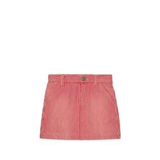 Children's Striped Denim Skirt