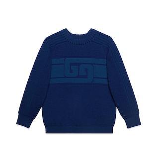 Children's Wool Gg Sweater