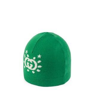 Children's Wool Hat With Intarsia