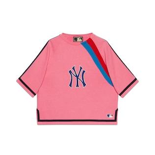 Cotton T-Shirt With Yankees™ Patch