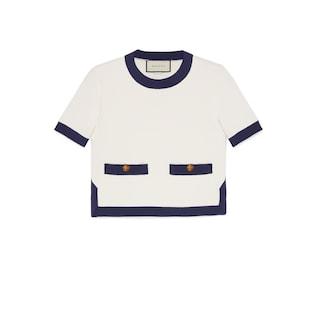 Cotton and Silk Blend Top