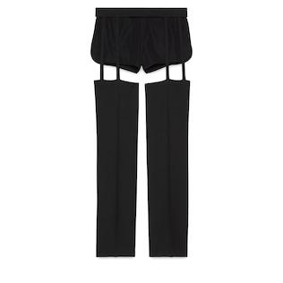 Cotton Drill Cut-Out Pant