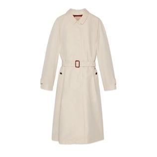 Cotton Gabardine Trench Coat