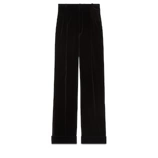 Cotton Velvet Pant