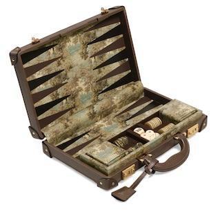 Decorative Backgammon Set With Web and Double G