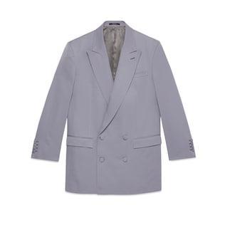Double-Breasted Wool Jacket