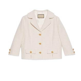 Fine Bouclé Blend Jacket