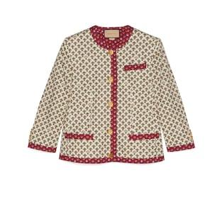 Flower Print Cotton Jacket