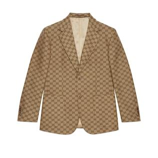 Gg Supreme Linen Formal Jacket
