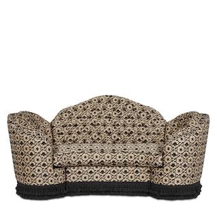 Gg Bee and Star Capitonné Camelback Sofa