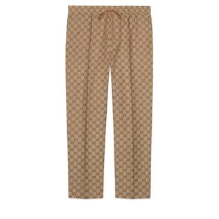 Gg Canvas Track Bottoms