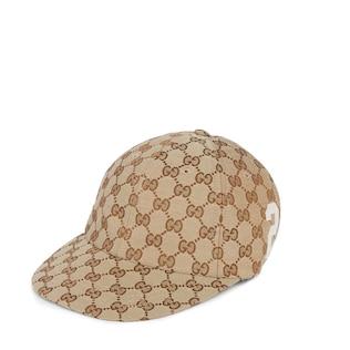 Gg Cotton Canvas Baseball Hat