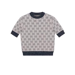 Gg Lamé Jacquard Top