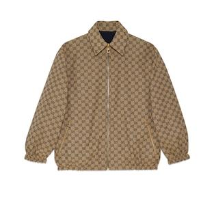 Gg Polyester Reversible Jacket