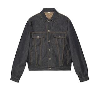 Gg Reversible Denim Jacket